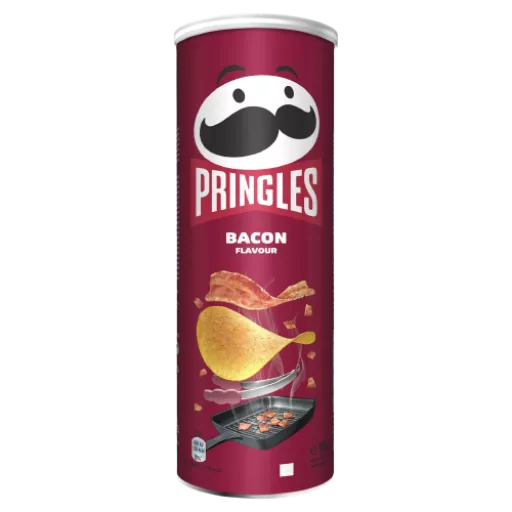 PRINGLES čipsi ar bekona garšu 165g - 1 - Pica Lulū