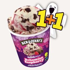 Attēls Ben & Jerry’s non dairy Bohemian Raspberry 465ml  - Pica Lulū