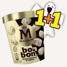 Attēls Magnum White Chocolate & Cookies saldējuma uzkoda - Pica Lulū