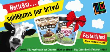 Neticēsi… saldējums par brīvu!