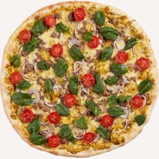 Photo Burger pizza - Pica Lulū