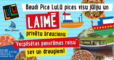 Baudi picas un laimē privātu kuģa braucienu!
