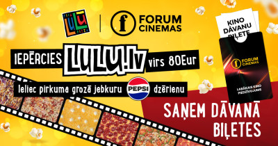Ēd picu un dodies uz kino!