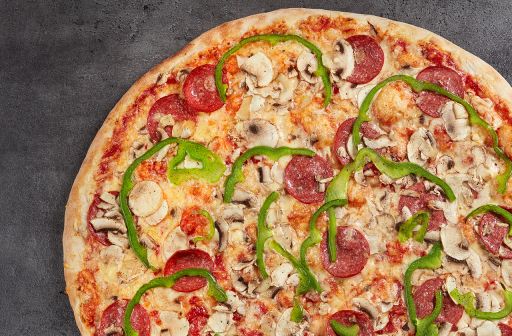 Mushroom pizza - 1 - Pica Lulū