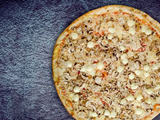 Mushroom – Vegetarian pizza - 1 - Pica Lulū