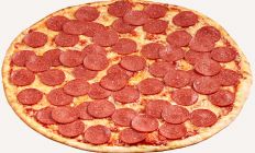 Photo Double salami pizza - Pica Lulū