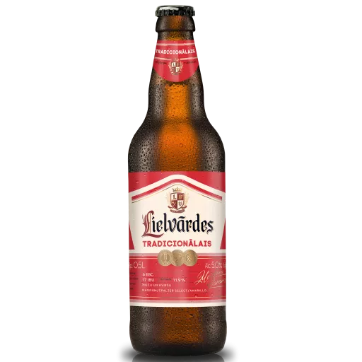 Lielvārdes Tradicionālais пиво 0.5l (5.0%) - 1 - Pica Lulū