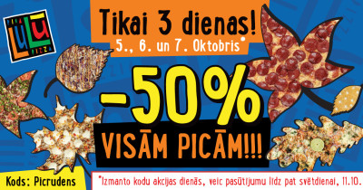 Izmanto iespēju!