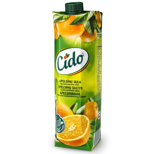 CIDO Apelsīnu sula 1L - 1 - Pica Lulū