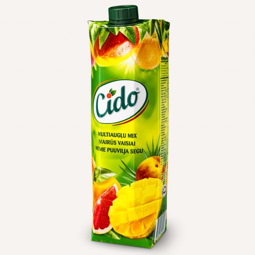 CIDO Multiaugļu Mix sulas dzēriens 1L - 1 - Pica Lulū