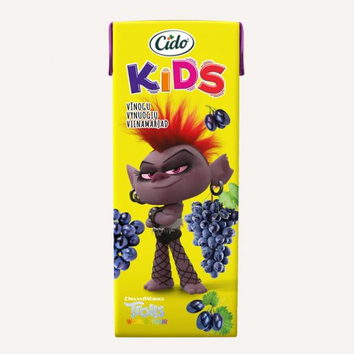 CIDO Trolls Grape drink 0.2l - 1 - Pica Lulū