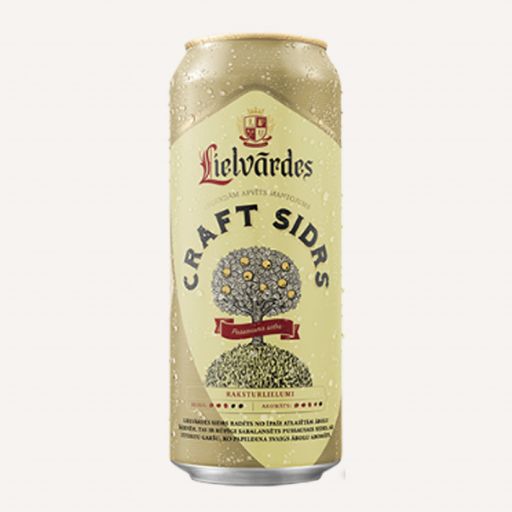 Lielvārdes Craft Cider 0.5l (5.6%) - 1 - Pica Lulū