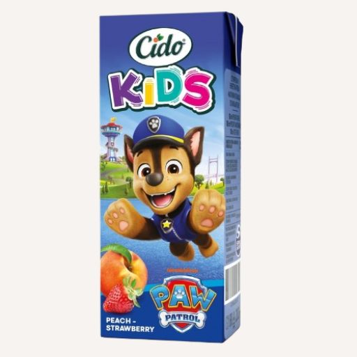 CIDO Paw Patrol Persiku zemeņu dzēriens 0.2l - 1 - Pica Lulū