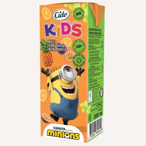 CIDO Zoo Minion Multiaugļu dzēriens 0.2l - 1 - Pica Lulū