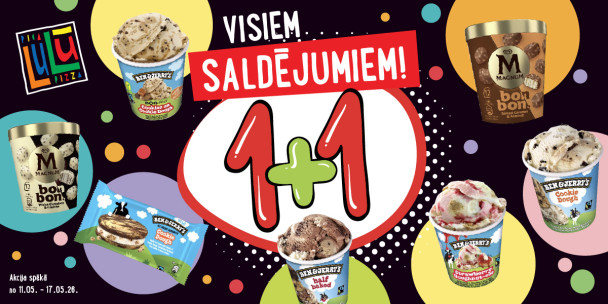 Iepriecini sevi ar gardu saldējumu!