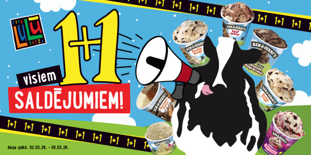 Iepriecini sevi ar gardu saldējumu!