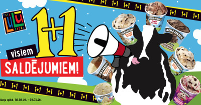 Iepriecini sevi ar gardu saldējumu!