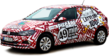 Pizza delivery car - Pica Lulū, Riga