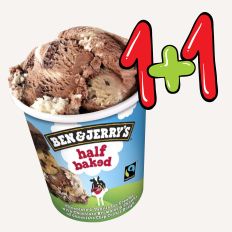 Attēls Ben & Jerry’s - Half Baked 465ml 1+1 - Pica Lulū