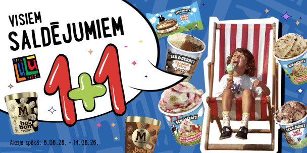 Iepriecini sevi ar gardu saldējumu!