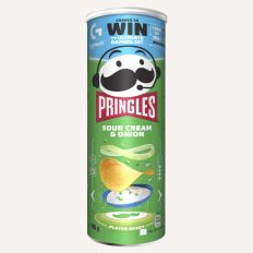 Attēls PRINGLES čipsi ar skābo krējumu un sīpoliem 165g GAMING - Pica Lulū