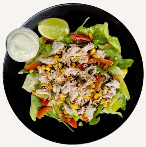 Chicken salad with Raita sauce - 1 - Pica Lulū