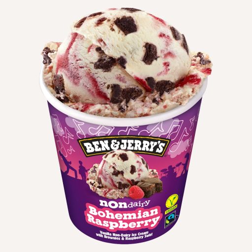 Ben & Jerry’s non dairy Bohemian Raspberry 465ml  - 1 - Pica Lulū