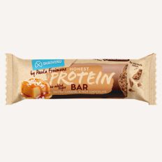 Фото SKRĪVERU Salted caramel протеиновый батончик в молочном шоколаде 45g - Pica Lulū