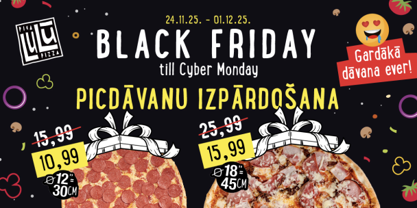 Black Friday piedāvājums