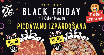 Black Friday piedāvājums
