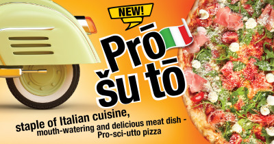 Hot novelties on the Pizza Lulu menu