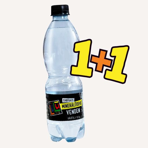 1+1 Natural mineral water carbonated 