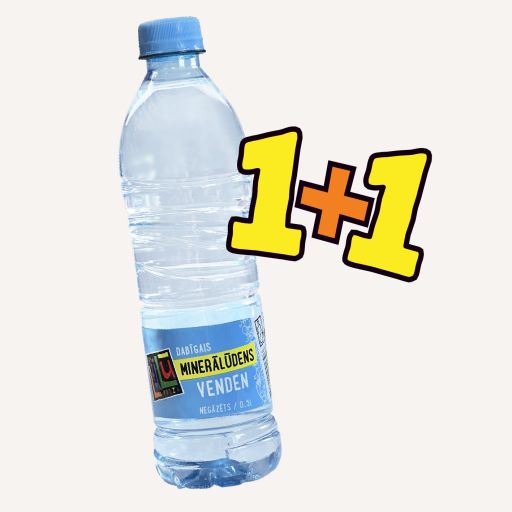 1+1 Dabīgais minerālūdens negāzēts 