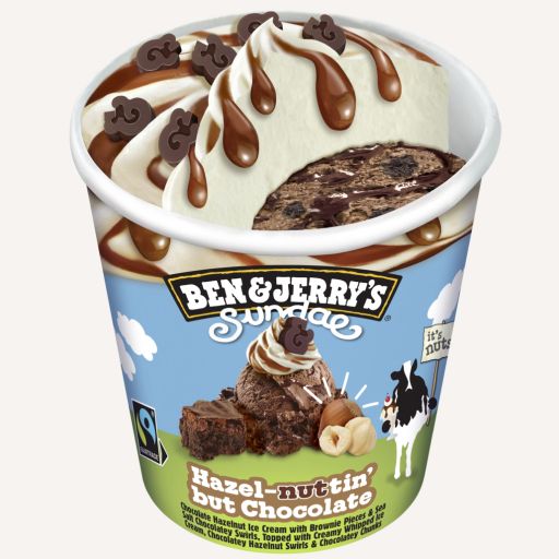 Ben & Jerry’s Sundae Hazel-nuttin’ but chocolate 465ml - 1 - Pica Lulū