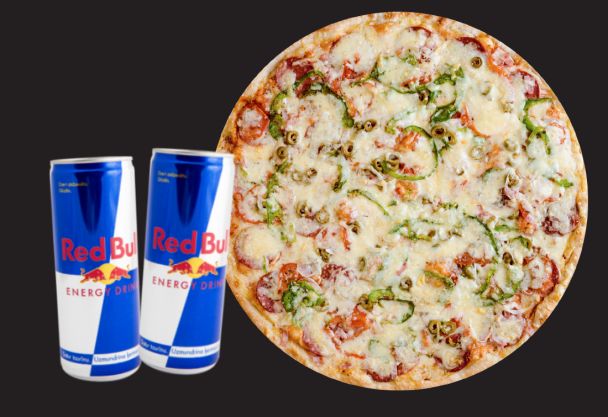 RedBull komplekts - Pica Lulū