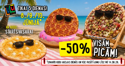 Iesāc vasaru ar picām!