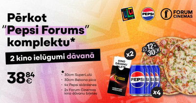 Ēd picu un dodies uz kino! 