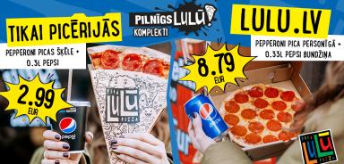 Pilnīgs Lulū kopā ar Pepsi
