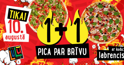 Labrenča dienā pica par brīvu!
