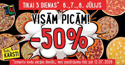 Karstas cenas picām!
