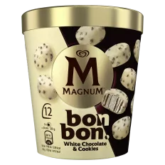 Photo Magnum White Chocolate & Cookies ice cream snack - Pica Lulū