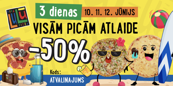 Dodies atvaļinājumā ar picām!