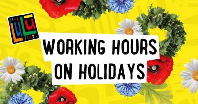 Working hours on holidays