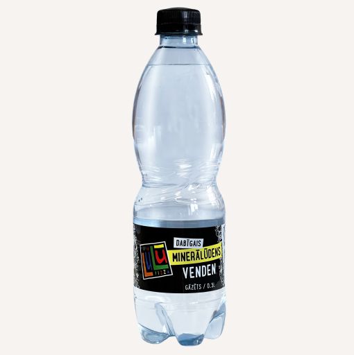 Natural mineral water carbonated 