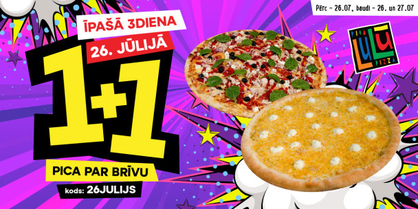 Īpašā 1+1 trešdiena